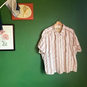 LIKE NEW ace&jig Winnie Top in Chalk size 3x Sample Piece No Tag